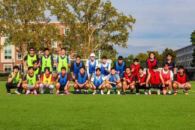 KICKS club members playing futsal